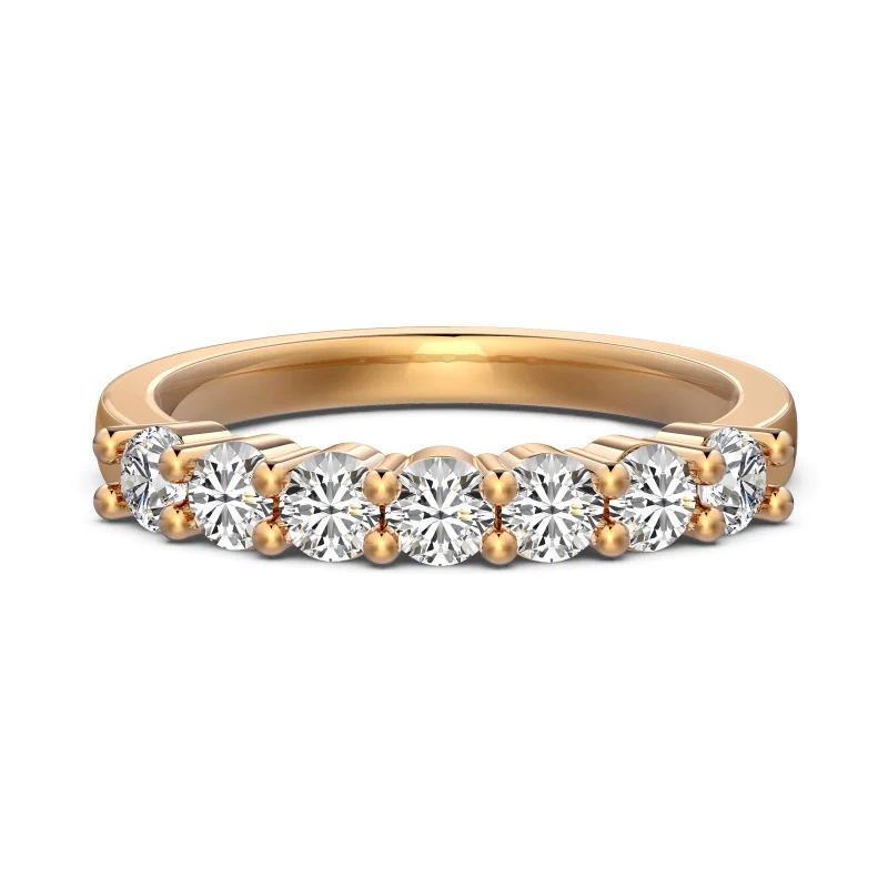 Athens Stacker Ring - Champagne Gold - Image 6