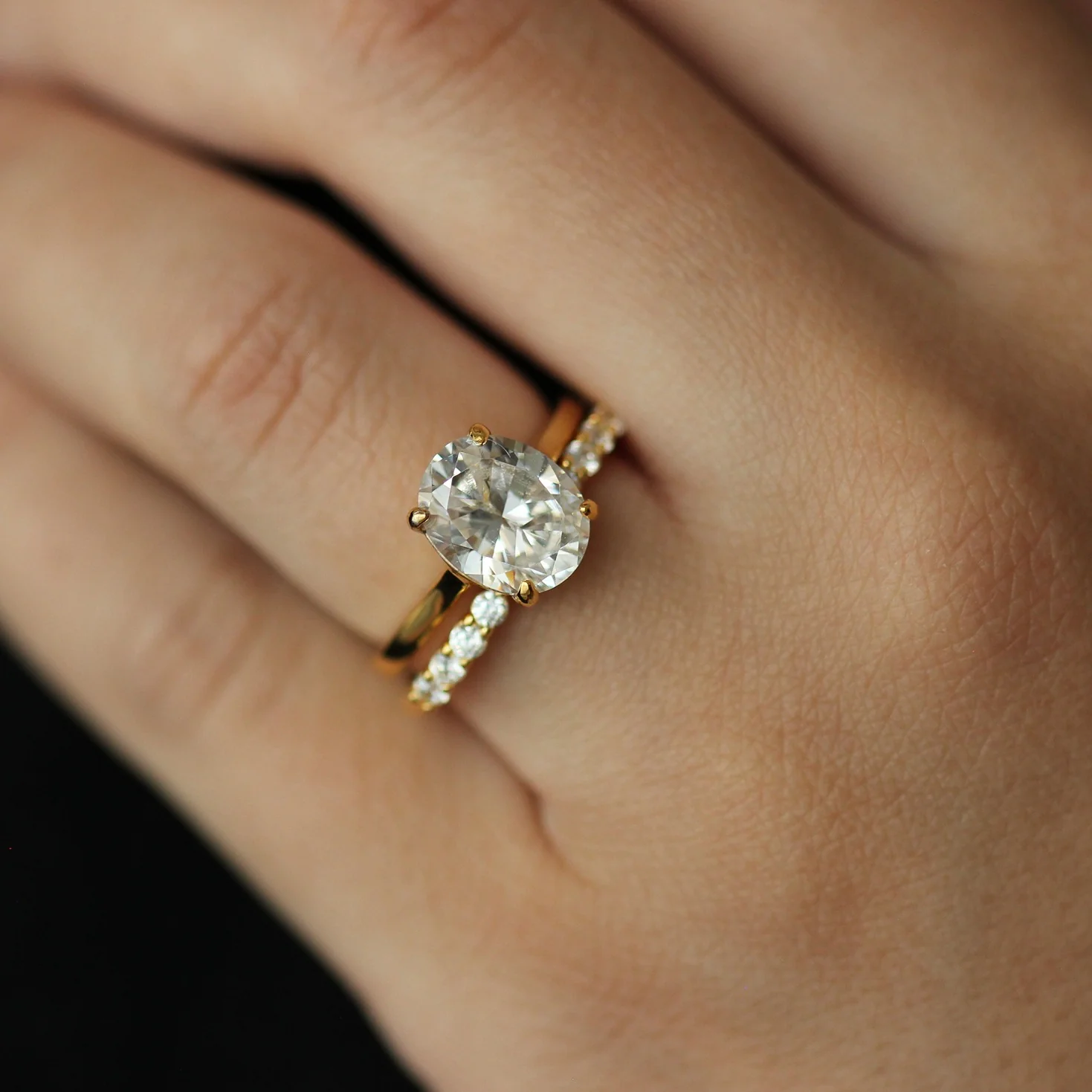 Barcelona Oval Ring - Gold - Image 4