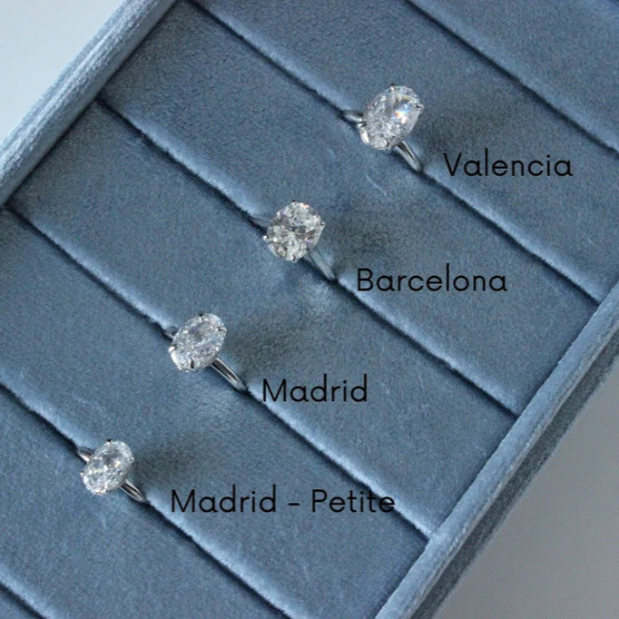 Valencia Oval Ring - Silver - Image 4