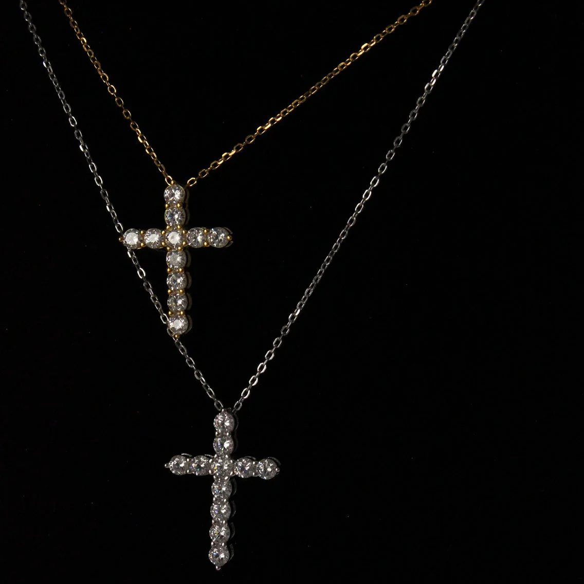 Silver Cross Necklace - Image 4