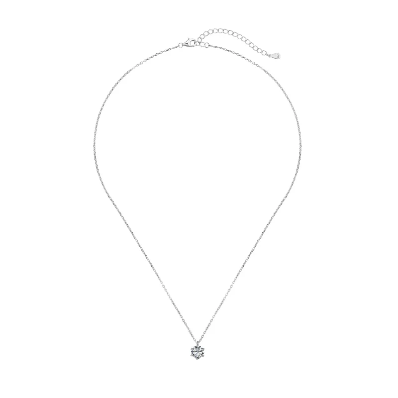 Drele Round Pendant Necklace 6.5mm - Image 5