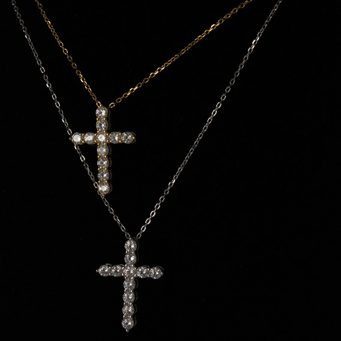 Gold Cross Necklace - Image 4