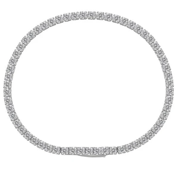 Silver Tennis Bracelet 2.5mm - Image 4