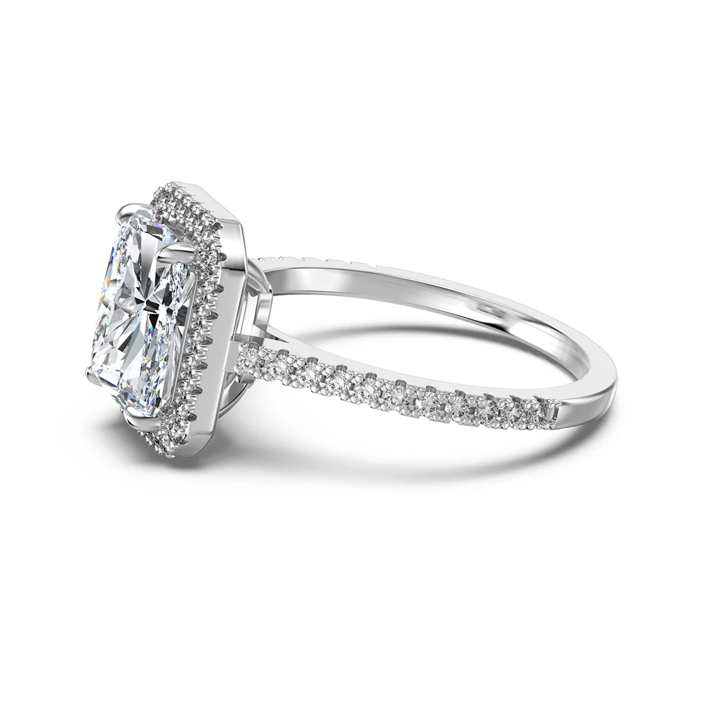 Sofia Radiant Cut Moissanite Ring - Image 7