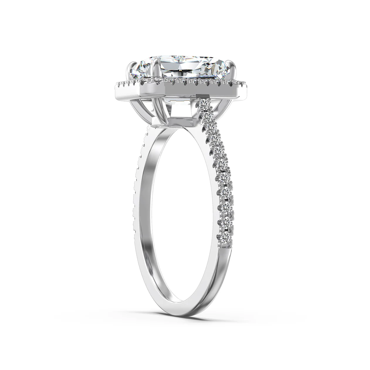 Sofia Radiant Cut Moissanite Ring - Image 8