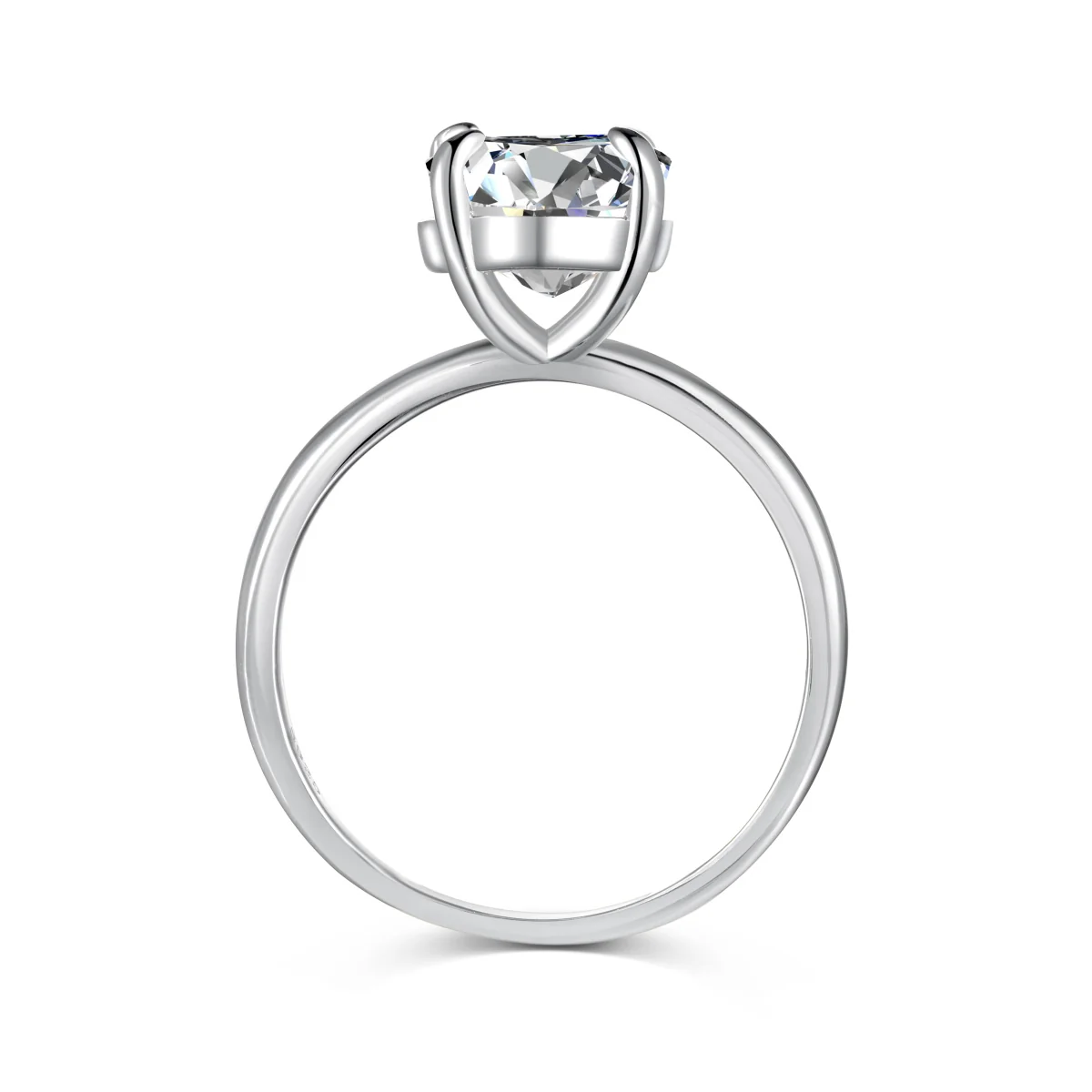 Valencia Oval Ring - Silver - Image 5